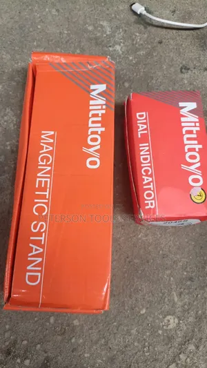 Mitutoyo Magnetic Stand With Dial Indicator