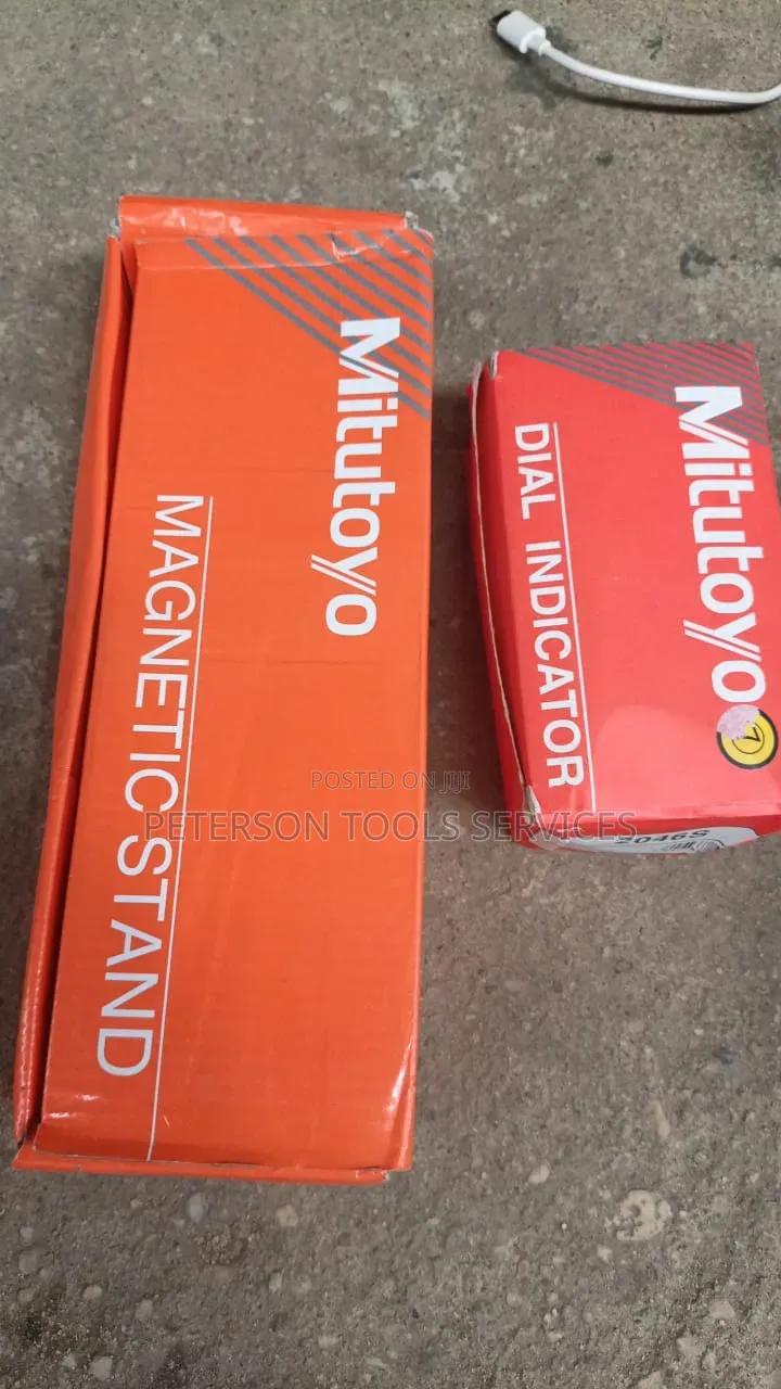Mitutoyo Magnetic Stand With Dial Indicator