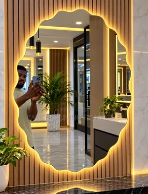Quality 60 by 80cm 3 Lights LED Designer Bathroom Mirror