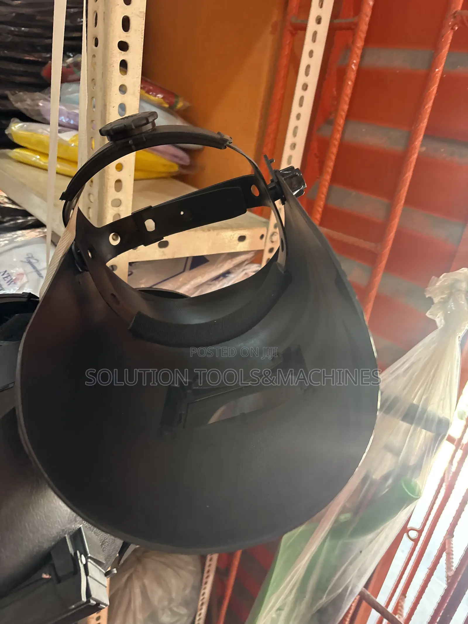 Welding Face Shield Black Flip