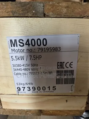 Ms4000 Groundfox Electric Motor