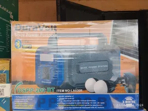 Duravolt 200watts Power Station With Panel
