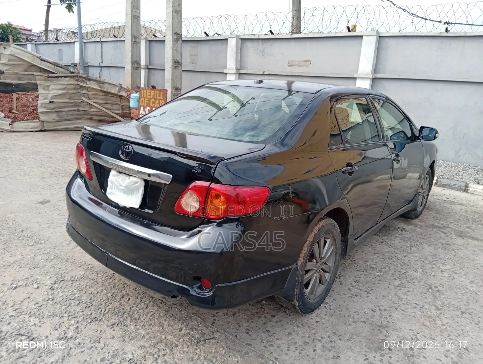 Toyota Corolla 2009 Black
