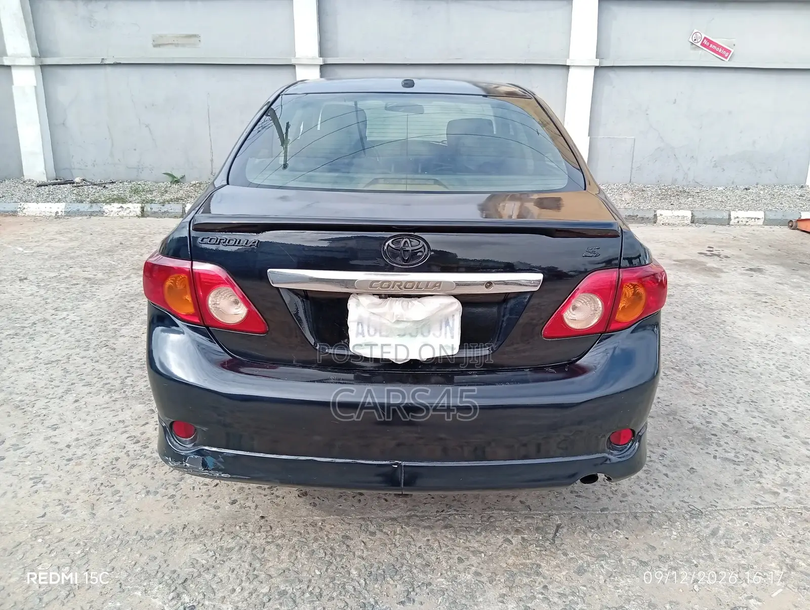 Toyota Corolla 2009 Black