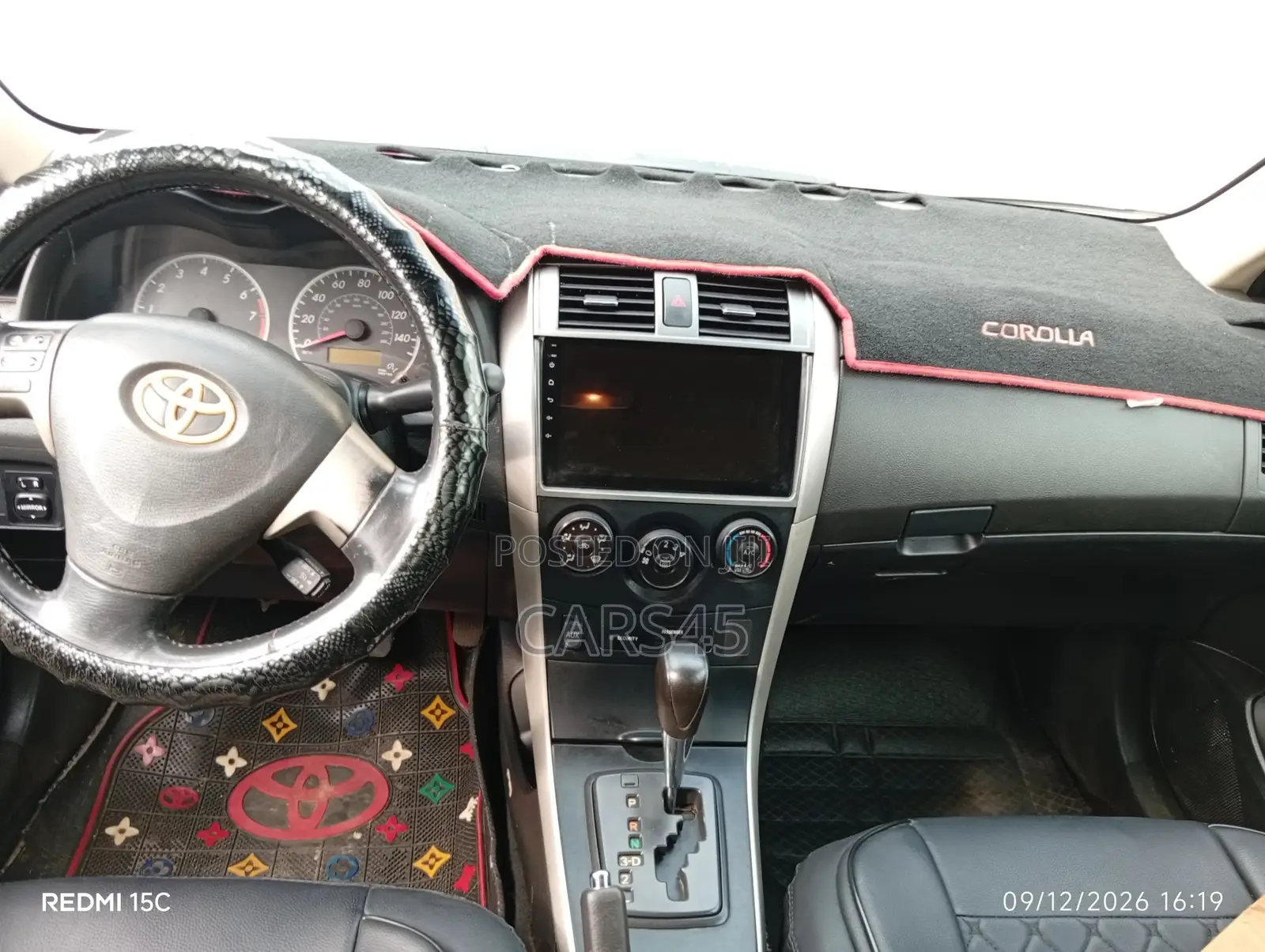 Toyota Corolla 2009 Black
