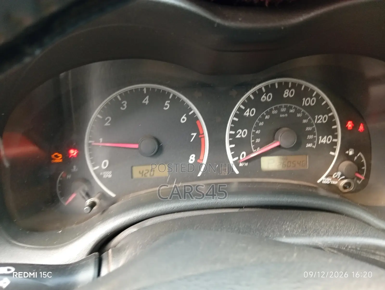 Toyota Corolla 2009 Black