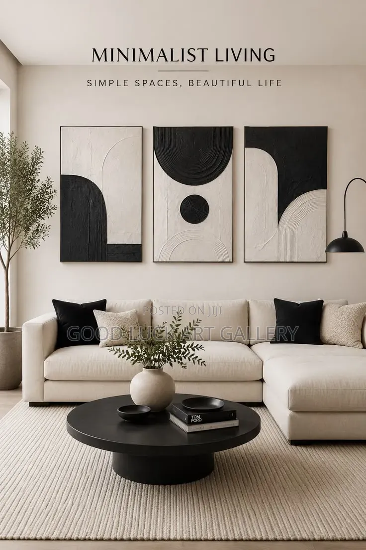 Black and White Abstract