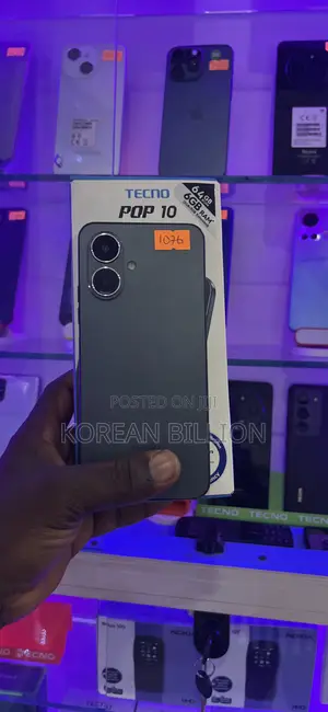 Tecno Pop 10 128 GB Black