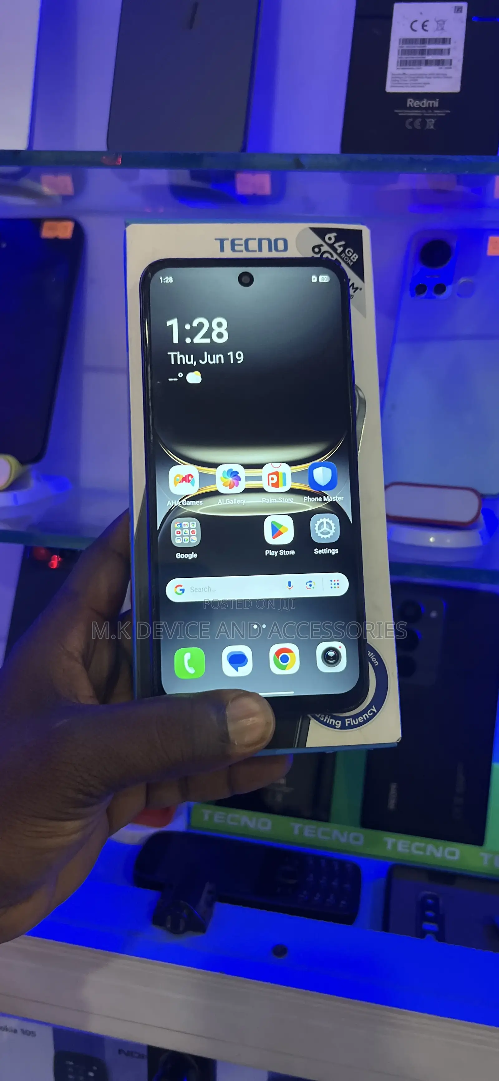 Tecno Pop 10 64 GB Black