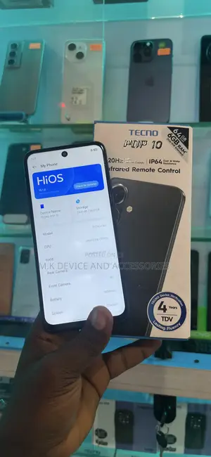 Tecno Pop 10 64 GB Black