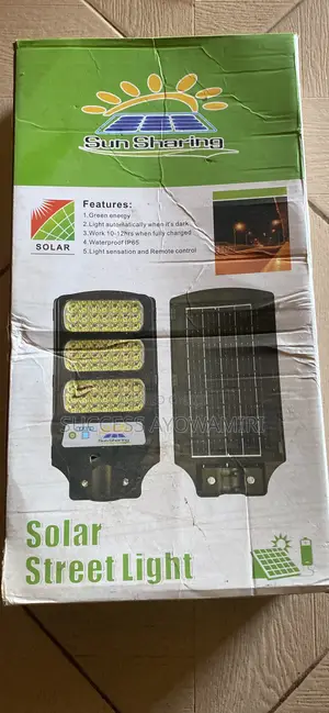 Censor Solar Street Light