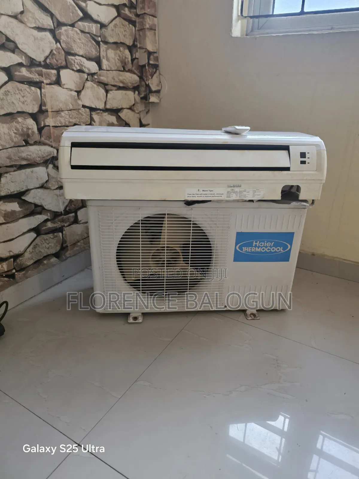 1hp Haier THERMOCOOL a/C