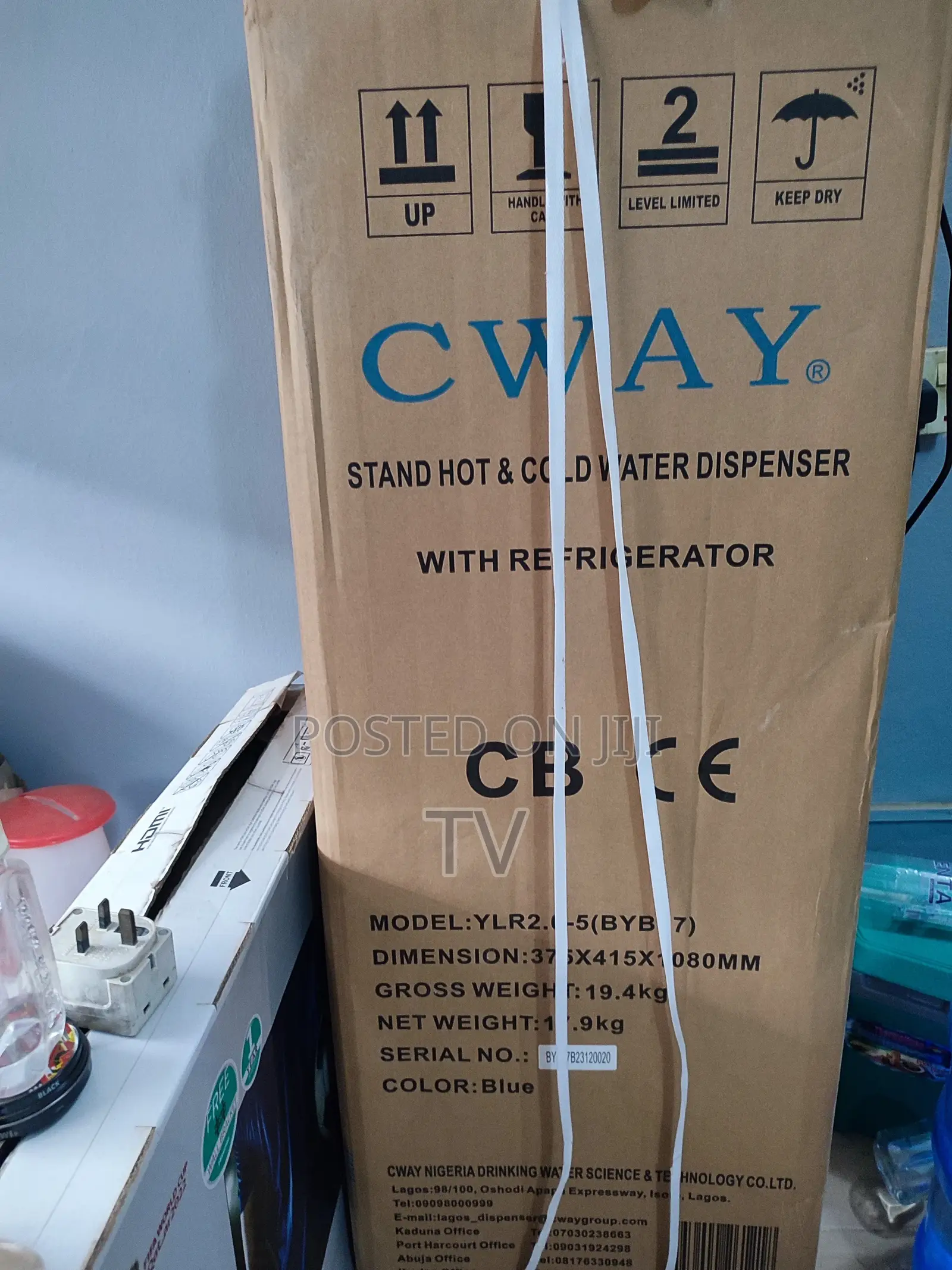 CWAY Water Dispenser With Refrigerator
