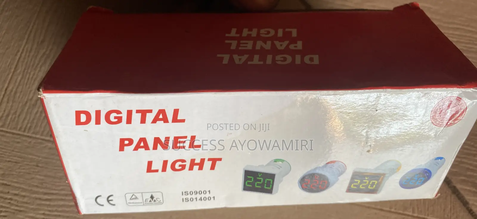 Digital Panel Lights Voltage Indicator