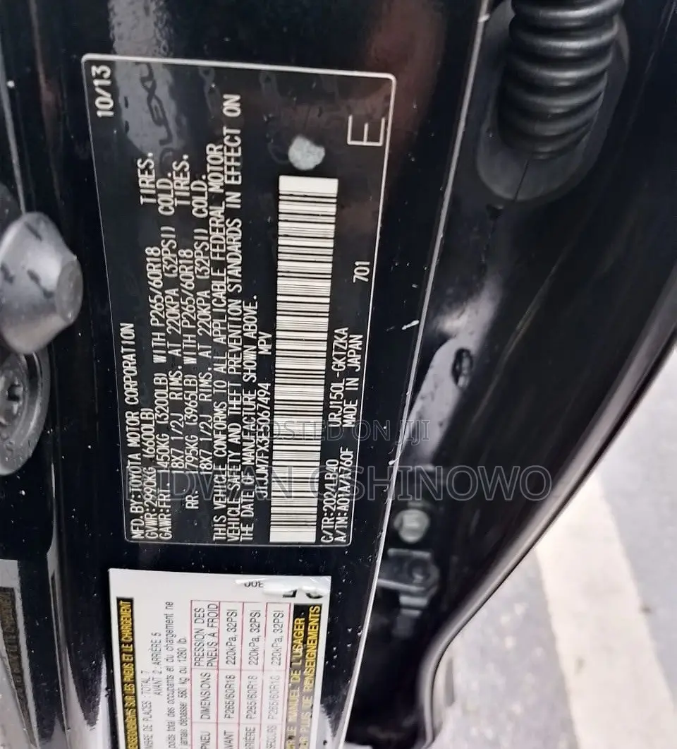 Lexus GX 460 Luxury 2014 Black