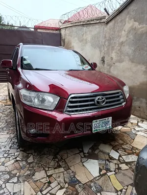 Toyota Highlander 2008 Burgundy