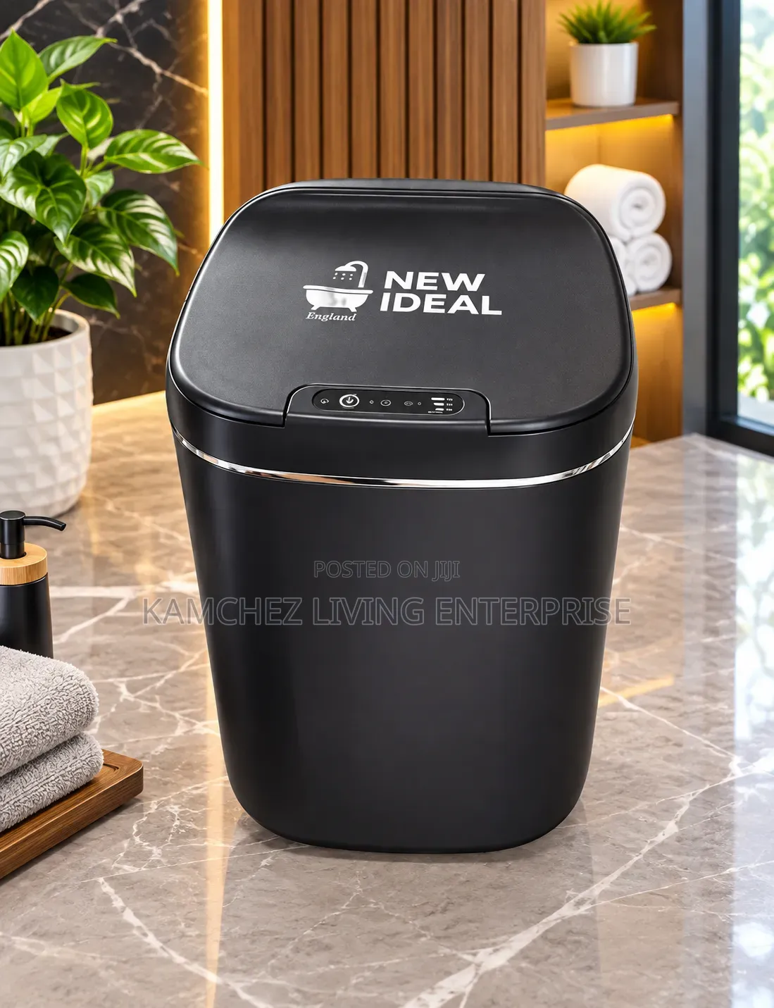 Luxury Automatic New Ideal England Smart Bathroom Bin