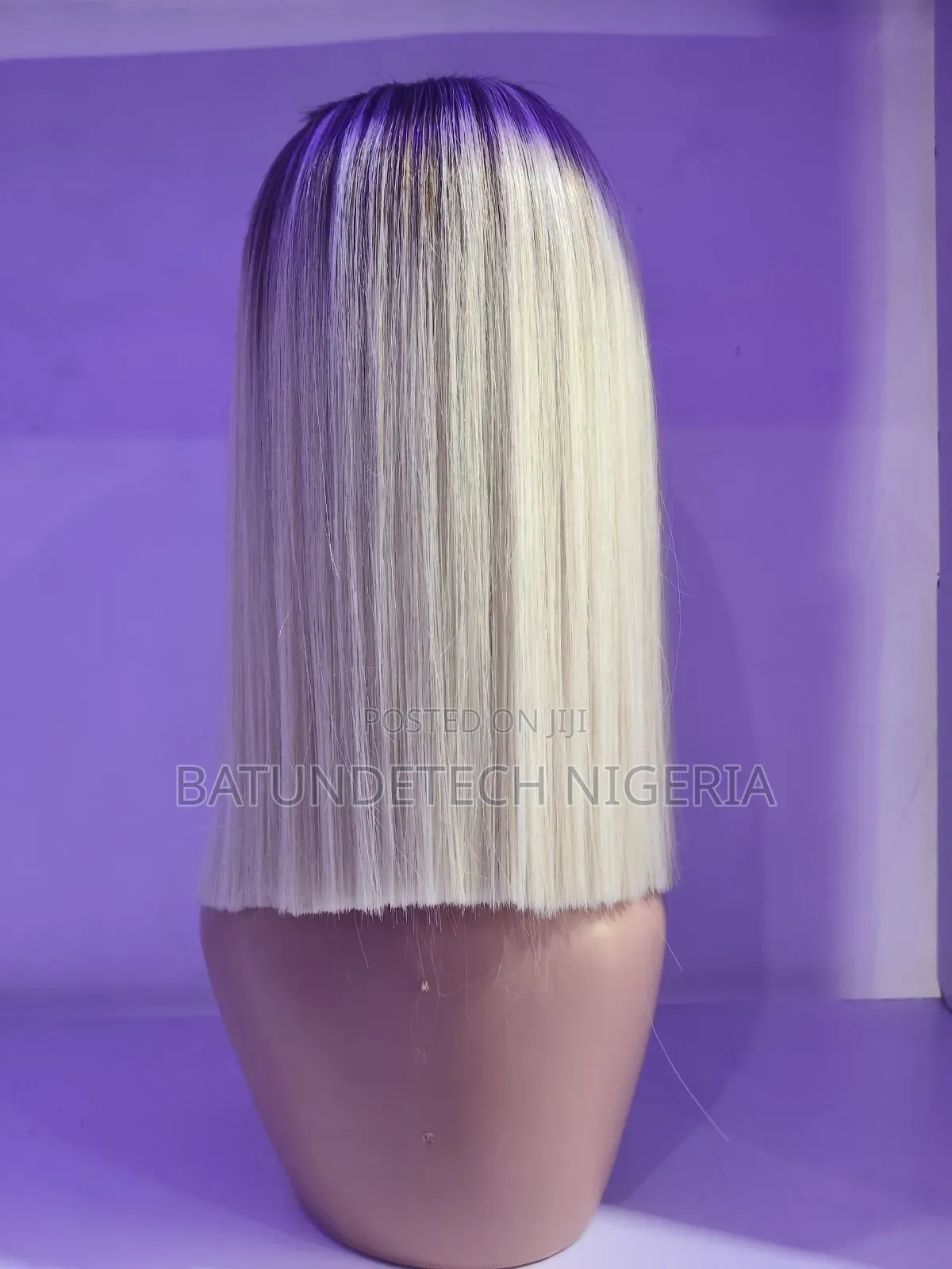 Blend Straight Light Blond Hair