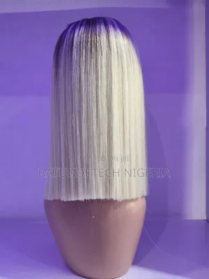 Blend Straight Light Blond Hair