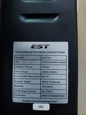 2zone Fire Alarm System