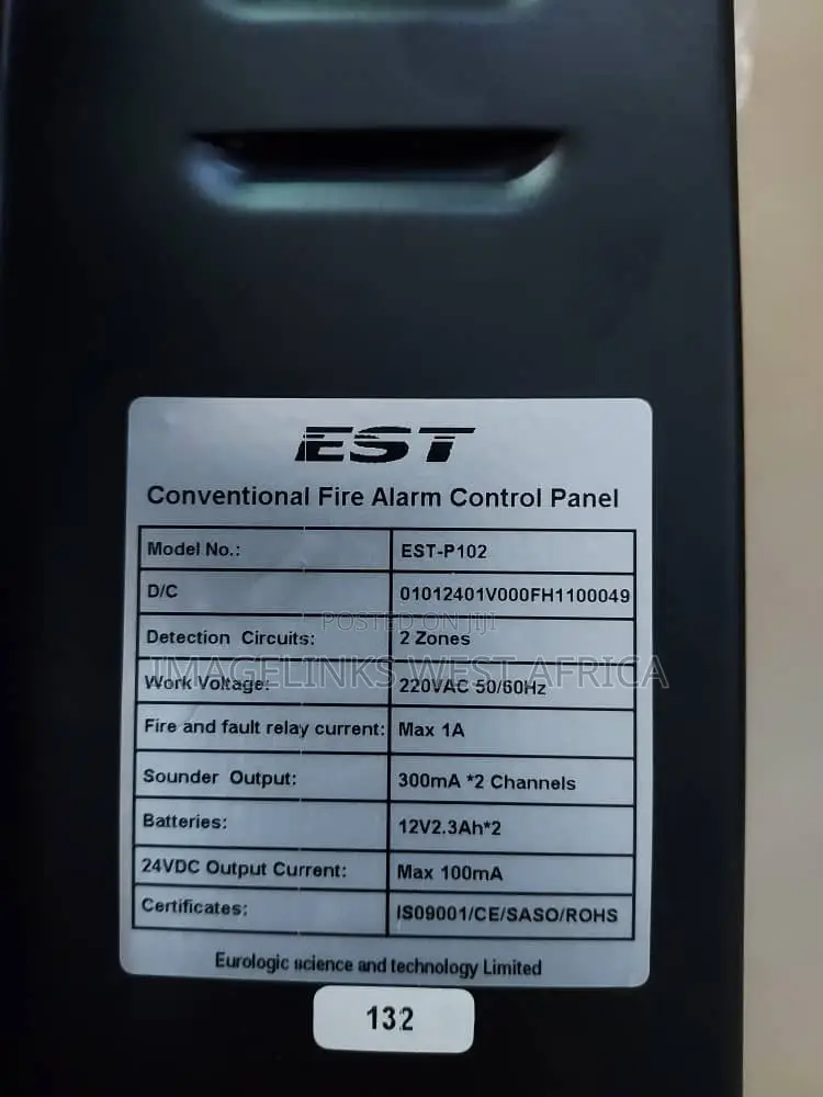 2zone Fire Alarm System
