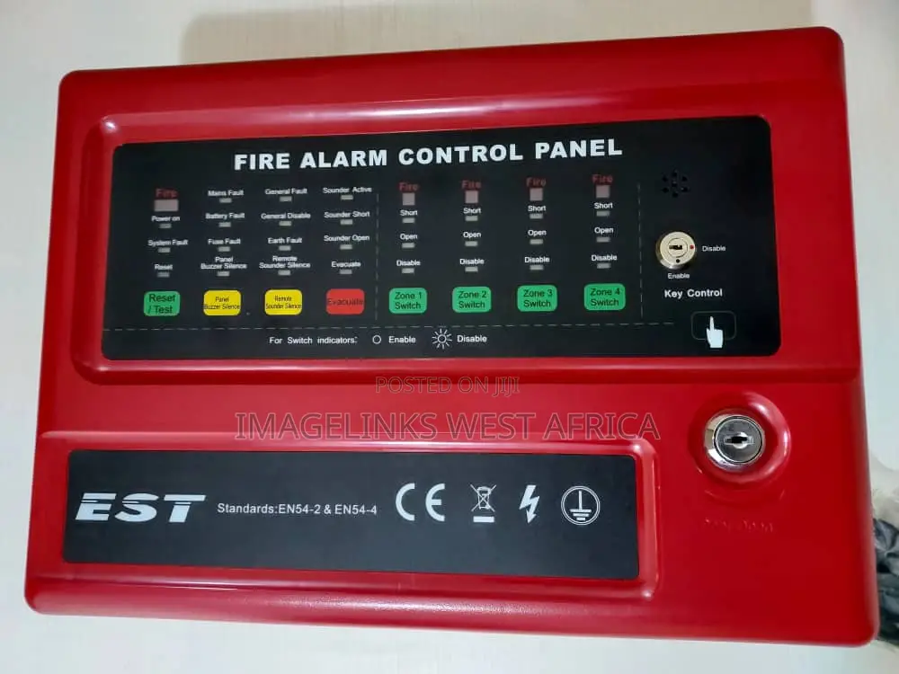 4zone Est Fire Alarm Panel
