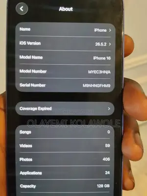 Apple iPhone 16 128 GB Blue