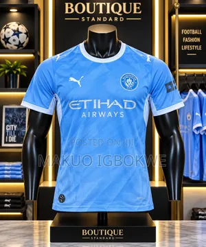 Original Manchester City and Liverpool Jerseys