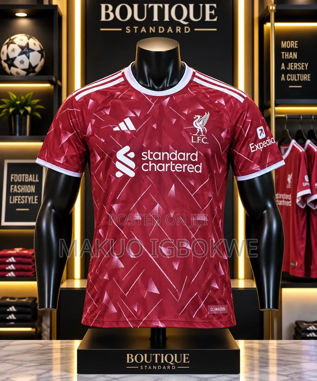 Original Manchester City and Liverpool Jerseys