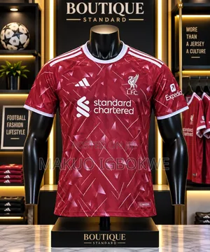 Original Manchester City and Liverpool Jerseys