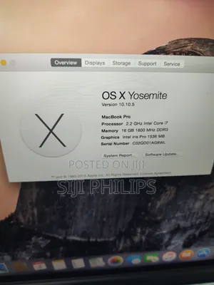 Laptop Apple MacBook Pro 2014 16GB Intel Core i7 HDD 500GB