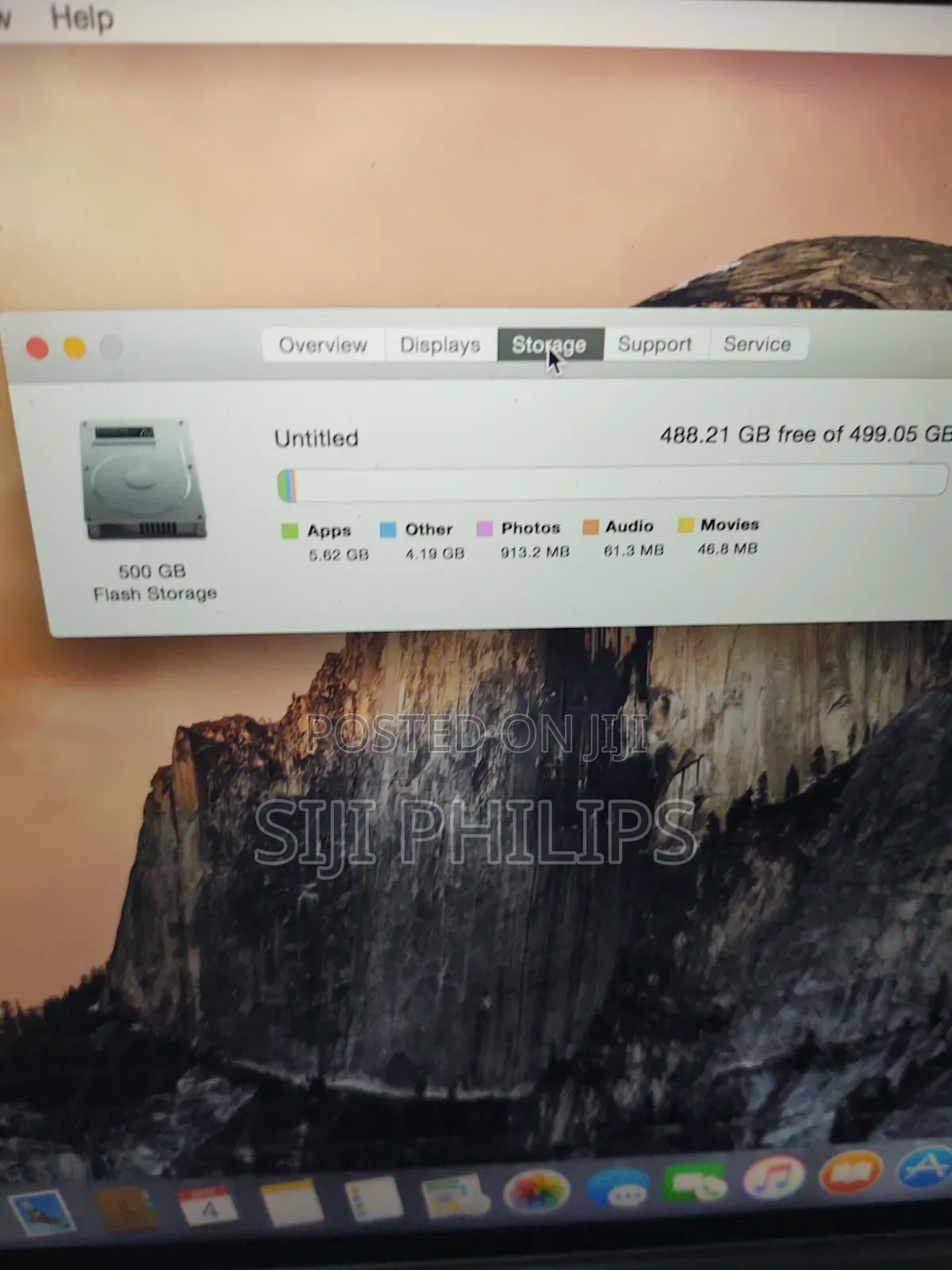 Laptop Apple MacBook Pro 2014 16GB Intel Core i7 HDD 500GB