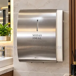 High Quality MIDAS IDEAL Stainless Steel Soap/Sanitizer Dispenser