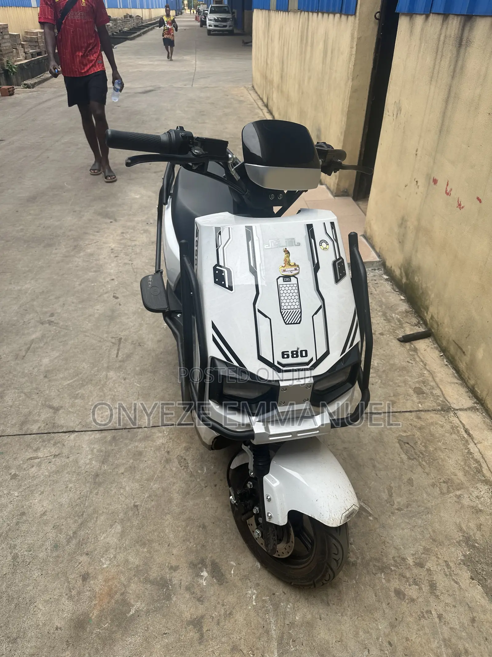New Motorcycle 2023 White
