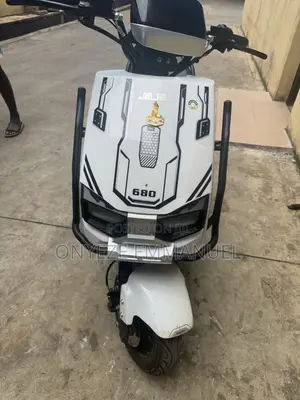 New Motorcycle 2023 White