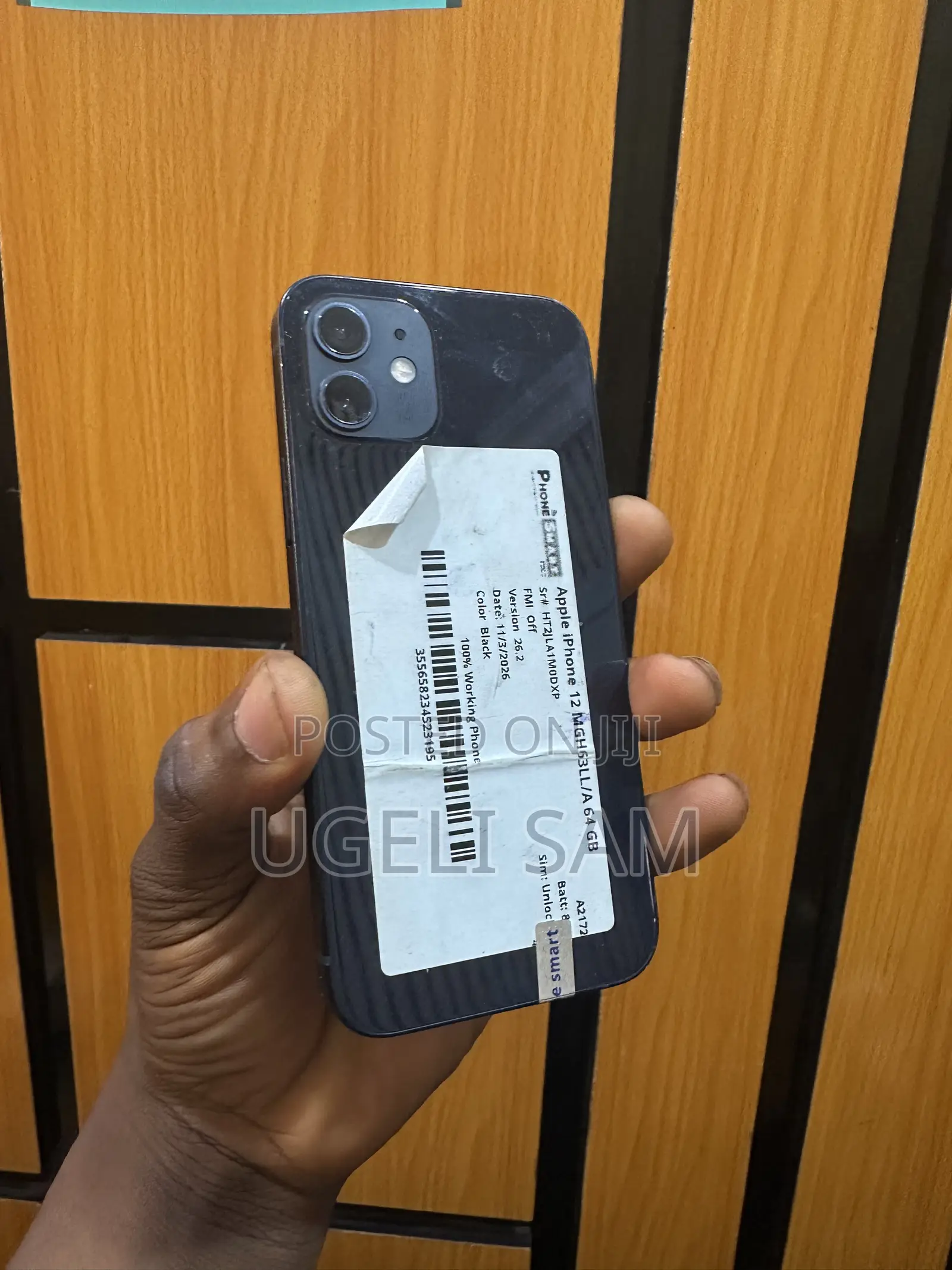 Apple iPhone 12 64 GB Black
