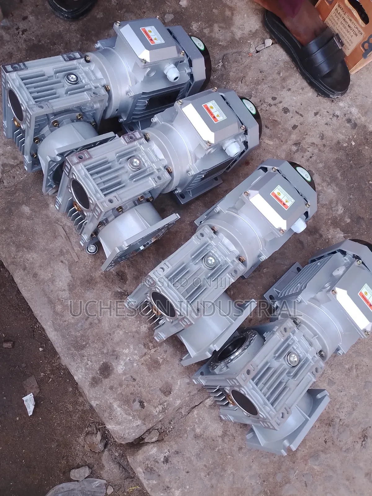 0.55kw Worm Gearmotor