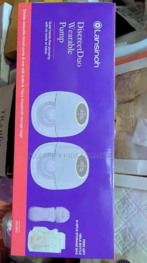 Double Rechargeable Wearable Breast Pump