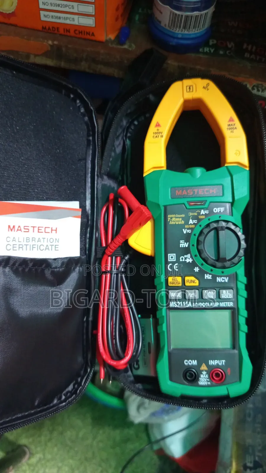 Digital Clamp Meter Ms2115A