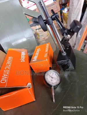 Mitutoyo 7010s-10 Magnetic Stand Mitutoyo No. 2046S Dial Indicator
