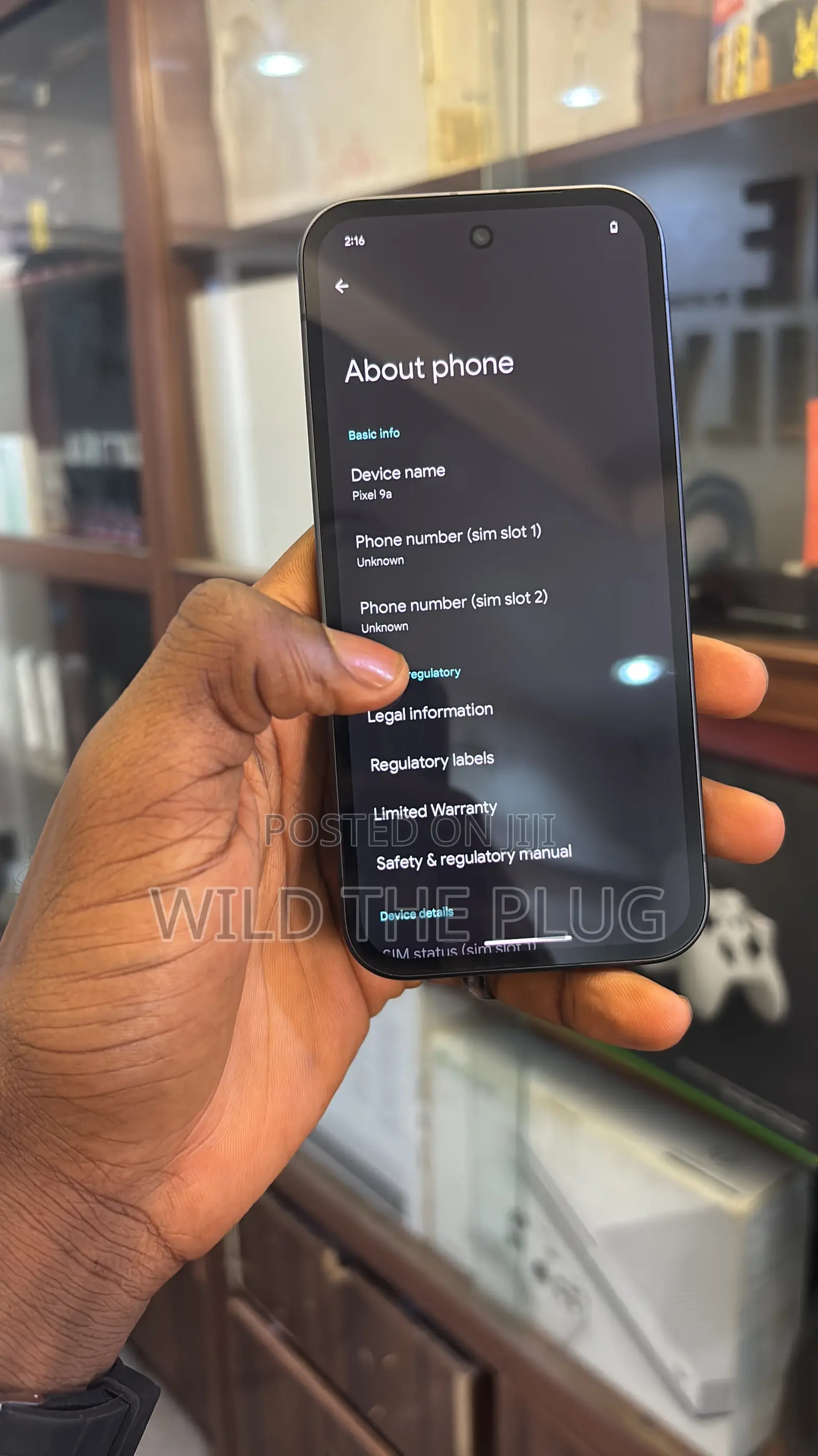 Google Pixel 9a 128 GB Black