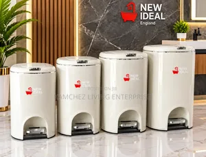 Quality New Ideal England Pedal and Soft Touch Office Waste Bin