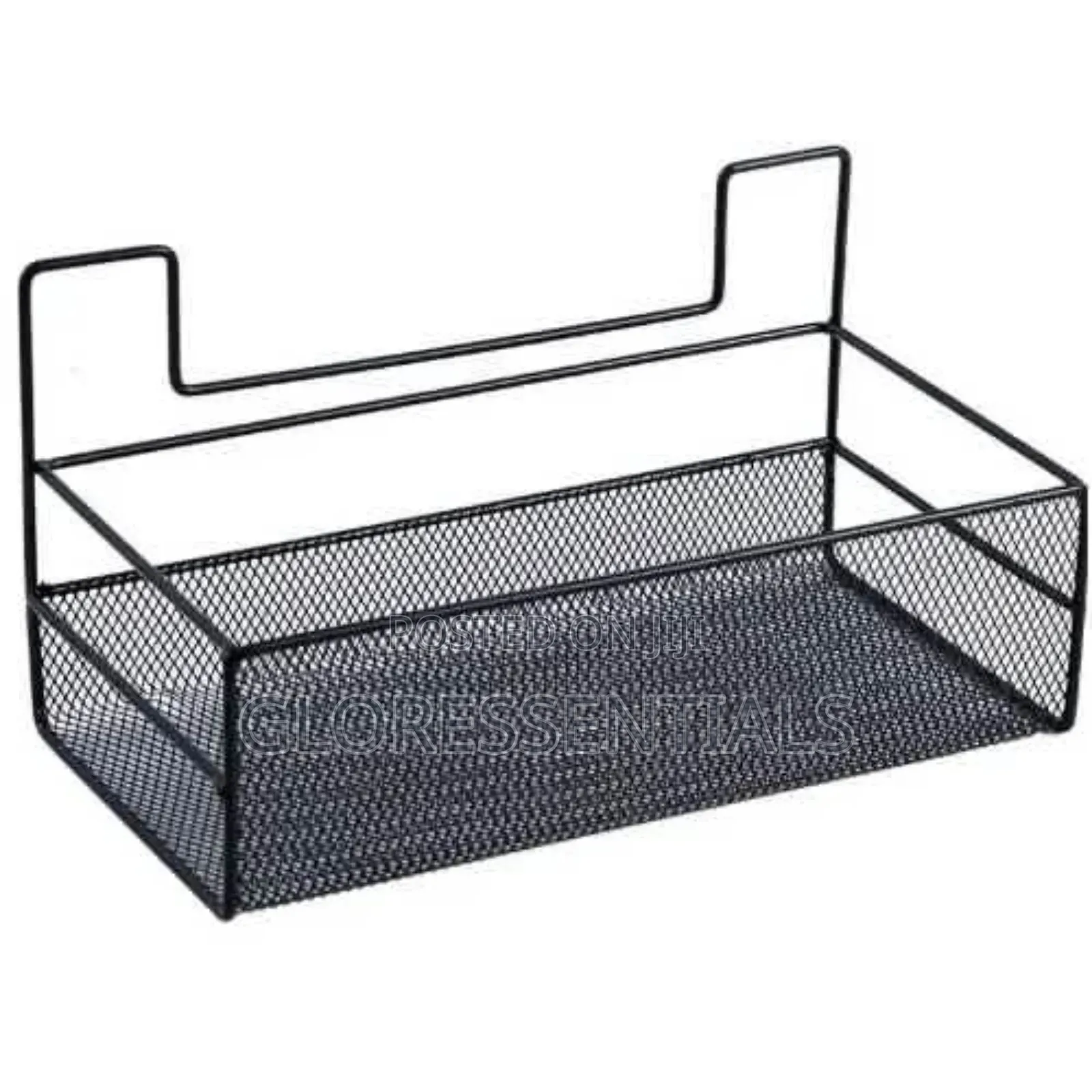 Double Layer Bathroom Rack Multipurpose Metal Mesh Hanger