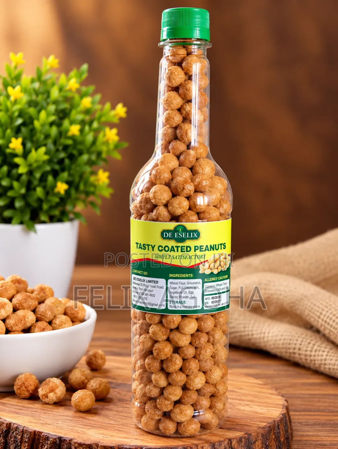 De Eselix Coated Peanuts