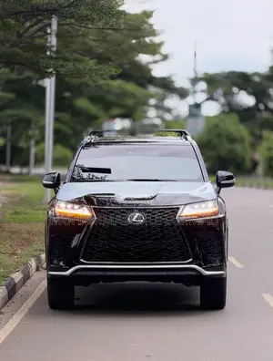 New Lexus LX 500d 2026 Black