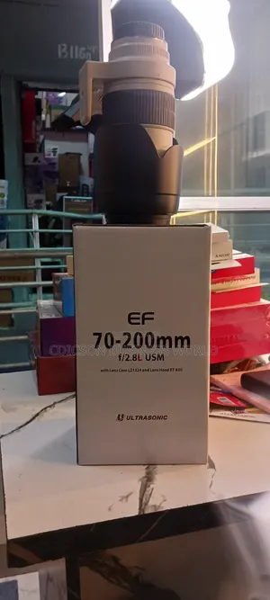 Canon Zoom Lens 70-200 F2 8 L Usm
