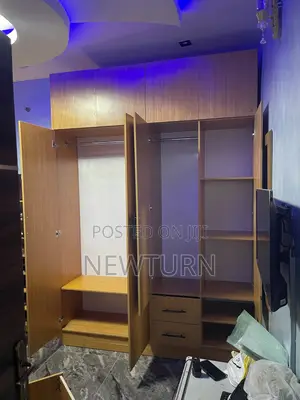 HBF Four Doors Wardrobe With Drawers.