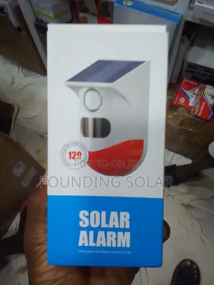 Solar Motion Sensors Alarm