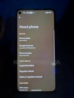 Google Pixel 4a 5G 128 GB Black