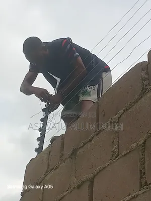 Electric Fence Wire Installation